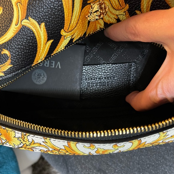 Mens Versace Barocco Belt Bag - Picture 5 of 6